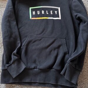 Hurley Men's Black Crewneck Sweater